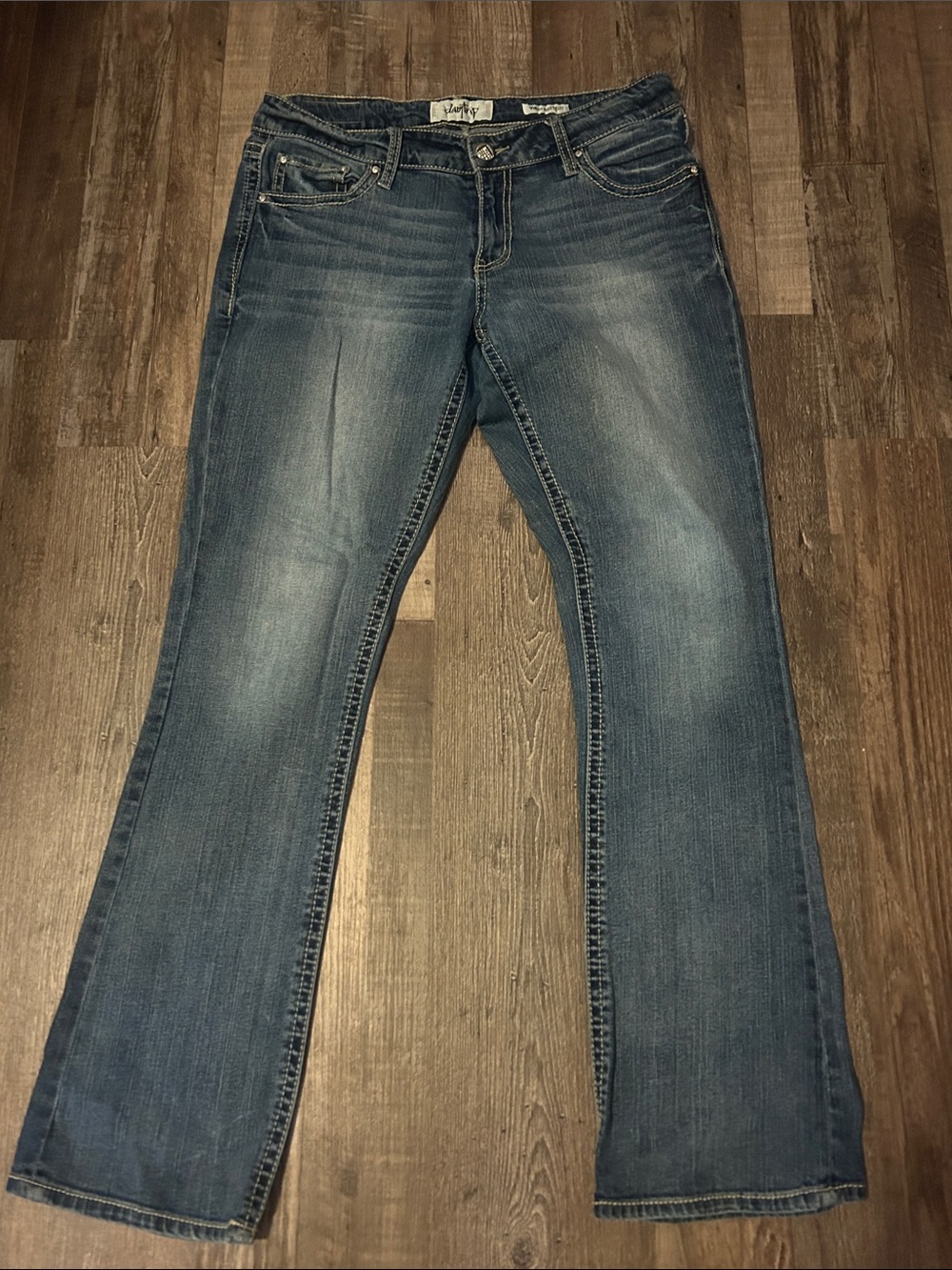 Daytrip Women's Medium Blue Bootcut Jeans